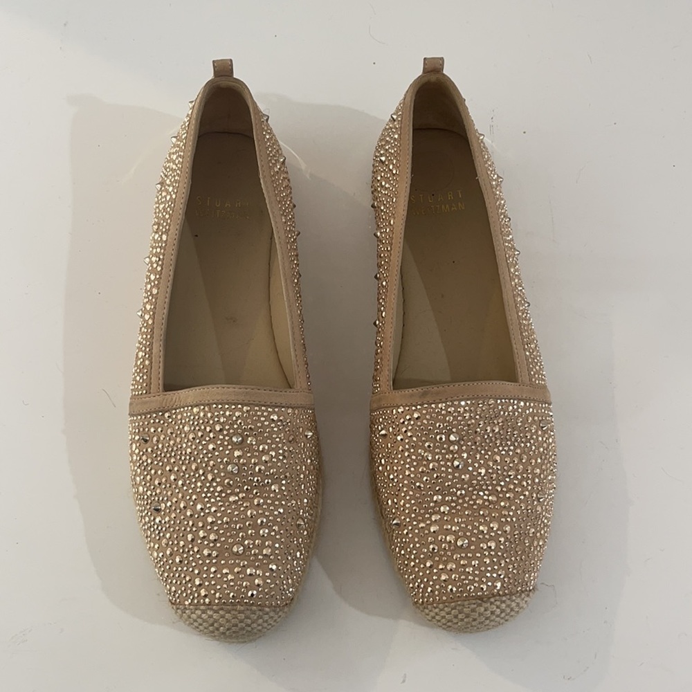 Stuart Weitzman Rhinestone Espadrilles - image 3